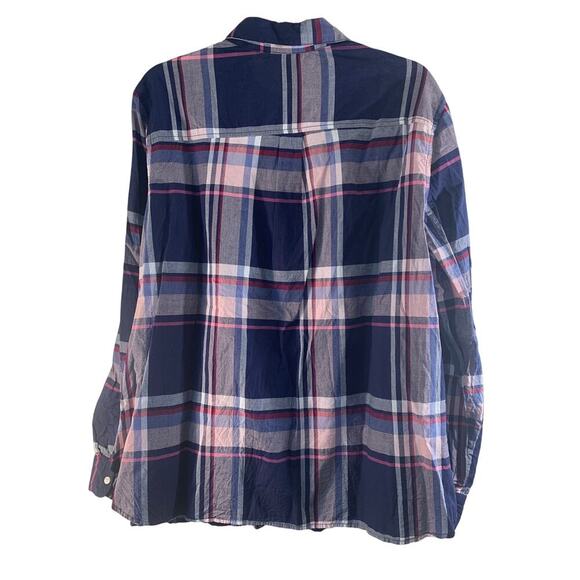 OLD NAVY Women’s Plaid Button Down Casual Long Sleeve Shirt / Size: XL - Picture 2 of 5